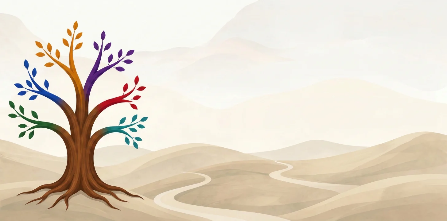 Discerning Disciples Learning Journey — the six-branch tree of faith